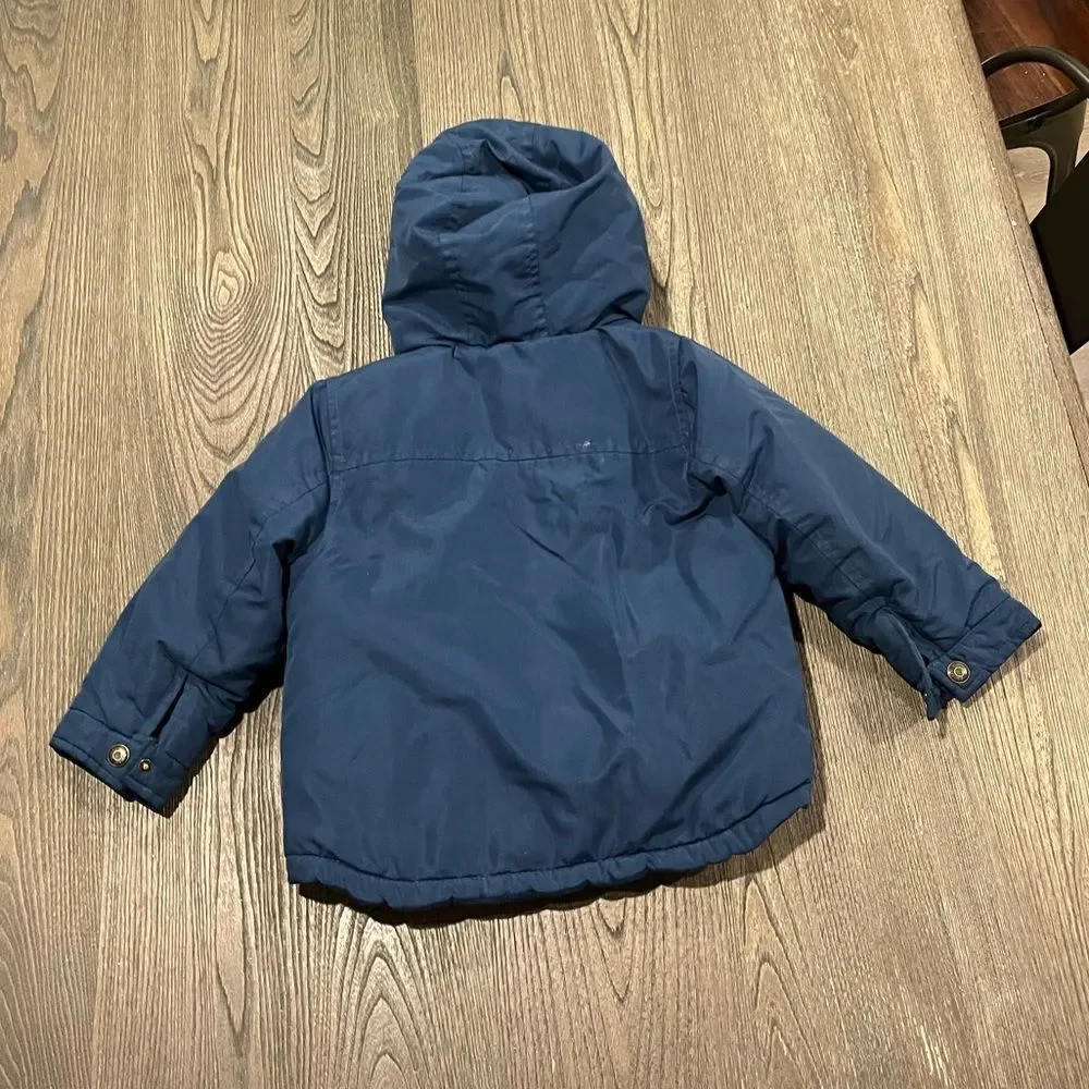 OshKosh B'gosh Navy Blue Field Chore Jacket Size 5